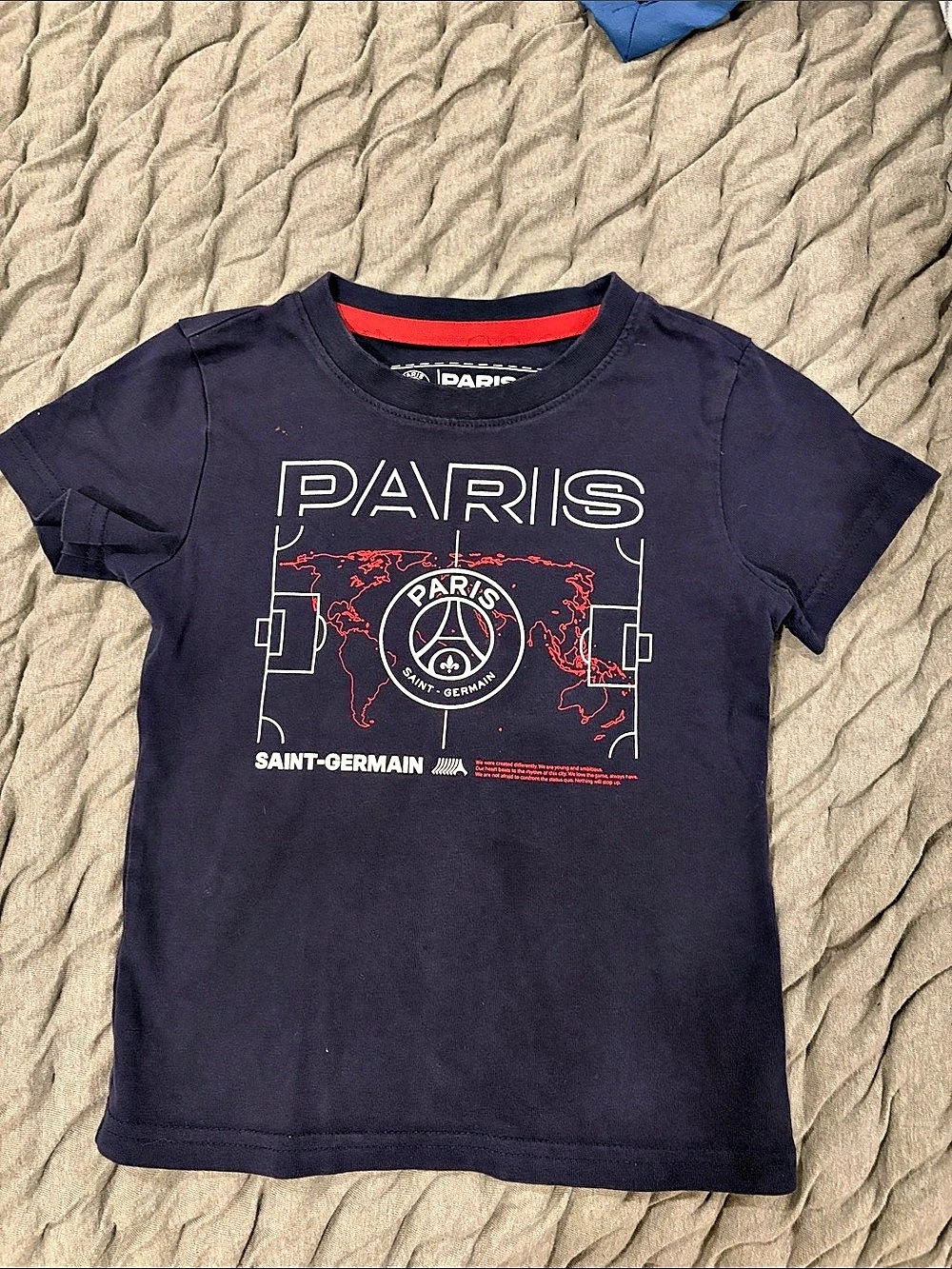 Paris Saint-Germain World Map Tee Graphic Tee